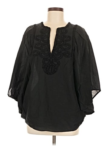 BCBGMAXAZRIA 3/4 Sleeve Blouse (view 1)