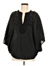 BCBGMAXAZRIA Black 3/4 Sleeve Blouse One size - photo 1