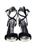 GLORIA ORTIZ 100% Leather Black Heels Size EU 38 - photo 2