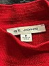 St. John Red Sleeveless T-Shirt Size P (petite) - photo 7