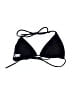 Assorted Brands Solid Black Swimsuit Top Size S - photo 2