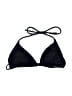 Assorted Brands Solid Black Swimsuit Top Size S - photo 1