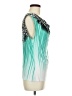 Nue Options Teal Sleeveless Blouse Size M (petite) - photo 4