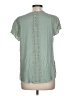 Daniel Rainn 100% Rayon Green Short Sleeve Blouse Size L (petite) - photo 2