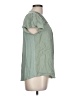 Daniel Rainn 100% Rayon Green Short Sleeve Blouse Size L (petite) - photo 4