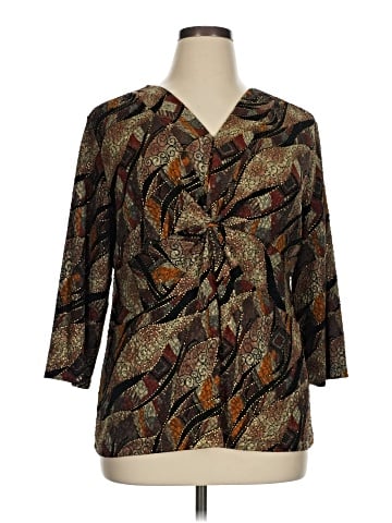 Laura Ashley 3/4 Sleeve Blouse (view 1)