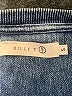 Billy T Floral Blue Pullover Sweater Size S - photo 7