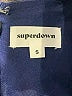 Superdown 100% Polyester Solid Blue Cocktail Dress Size S - photo 4
