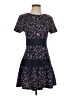 Francesca's Paisley Black Casual Dress Size S - photo 1