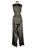Acler 100% Polyester Animal Print Green Jumpsuit Size 6 - photo 2