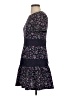 Francesca's Paisley Black Casual Dress Size S - photo 5