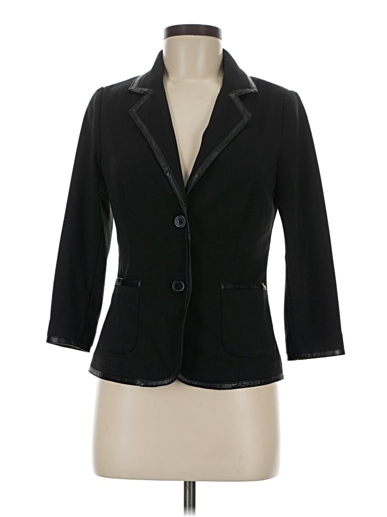 Pre-owned Laundry By Shelli Segal Blazer Jacket In Black