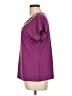 Ruby Rd. Purple Short Sleeve Top Size L - photo 5