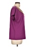 Ruby Rd. Purple Short Sleeve Top Size L - photo 4