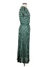 Max Studio 100% Polyester Paisley Green Casual Dress Size XS - photo 4