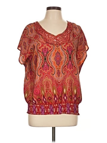 DressBarn Short Sleeve Blouse (view 1)