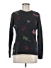 Michael Simon Hearts Gray Pullover Sweater Size M - photo 1