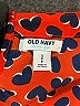 Old Navy 100% Polyester Hearts Red Casual Dress Size S - photo 7