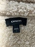 Express 100% Polyester Ivory Faux Fur Jacket Size S - photo 6