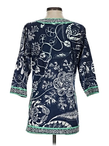 Gretchen Scott Designs 3/4 Sleeve Blouse (view 2)