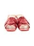 Emanuele Crasto 100% Leather Red Sandals Size EU 39 - photo 2