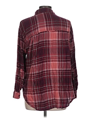 Gloria Vanderbilt 3/4 Sleeve Button-Down Shirt (view 2)