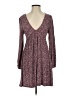 Pull&Bear Hearts Burgundy Casual Dress Size XS - photo 1