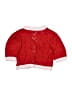 Finding Foxtale 100% Cotton Red Cardigan Size 7 - photo 2