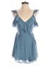 Lulus 100% Polyester Blue Romper Size M - photo 1