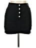 Assorted Brands Solid Black Casual Skirt Size 10 - photo 1