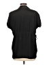 Daisy Fuentes 100% Polyester Black Short Sleeve Blouse Size L - photo 1