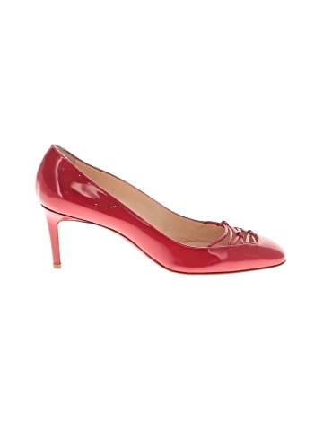 Christian Louboutin Patent Leather Coquelicot 70mm Heels (view 1)