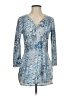 Tango Mango Blue 3/4 Sleeve Blouse Size XS - photo 1