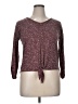 Bobbie Brooks Burgundy 3/4 Sleeve Top Size XL - photo 1