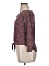 Bobbie Brooks Burgundy 3/4 Sleeve Top Size XL - photo 5