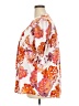 Unbranded 100% Polyester Tropical Orange Short Sleeve Blouse Size 2X - photo 5