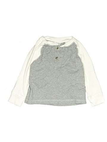 Janie and Jack Long Sleeve Henley (view 1)