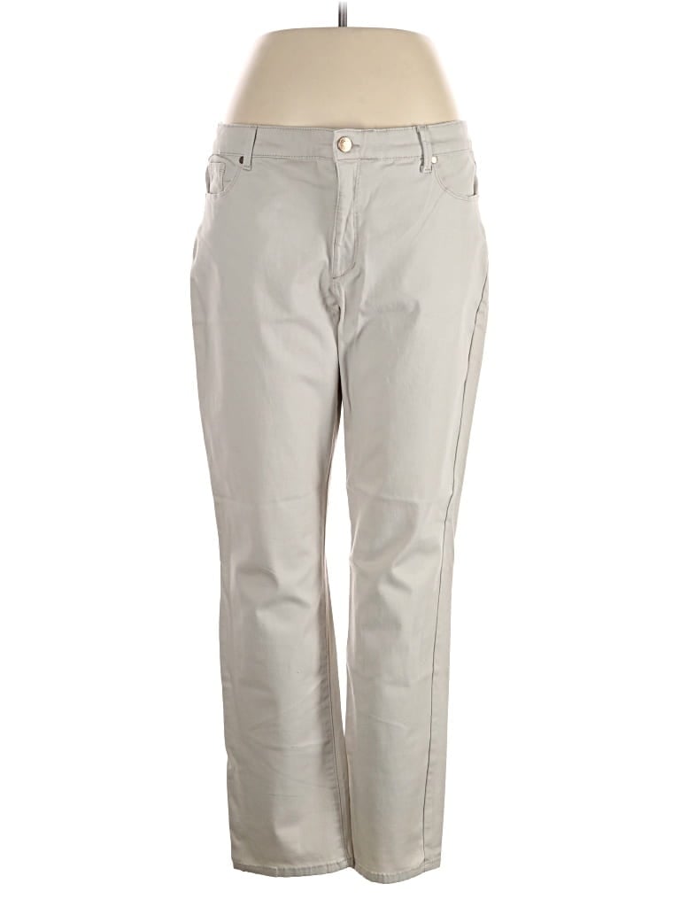 Pre-owned Bandolino Jeans In Gray