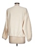 Ann Taylor LOFT 100% Polyester Ivory Pullover Sweater Size L - photo 2