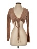Hollister Brown Long Sleeve Top Size S - photo 1