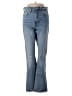 Zara Hearts Blue Jeans Size 6 - photo 1