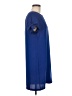 Coercion 100% Polyester Solid Blue Casual Dress Size 8 - photo 4