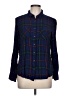 Alexander Jordan 100% Rayon Plaid Blue Long Sleeve Button-Down Shirt Size L - photo 1