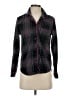 DKNY Plaid Black Long Sleeve Button-Down Shirt Size S - photo 1