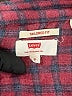Levi's Houndstooth Red Long Sleeve Blouse Size S - photo 7