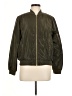 New Look 100% Polyester Solid Green Jacket Size M - photo 1