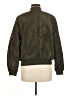 New Look 100% Polyester Solid Green Jacket Size M - photo 2