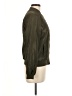 New Look 100% Polyester Solid Green Jacket Size M - photo 4