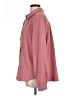 Timing 100% Polyester Solid Pink Long Sleeve Blouse Size L - photo 5