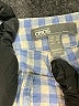 ASOS 100% Cotton Checkered-gingham Blue Casual Pants Size 6 - photo 4